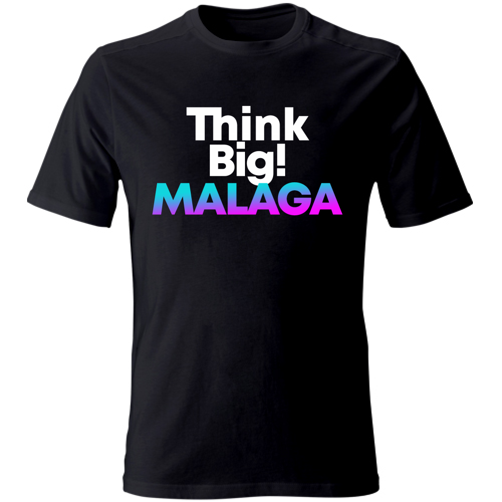 T-shirt Think Big Malaga